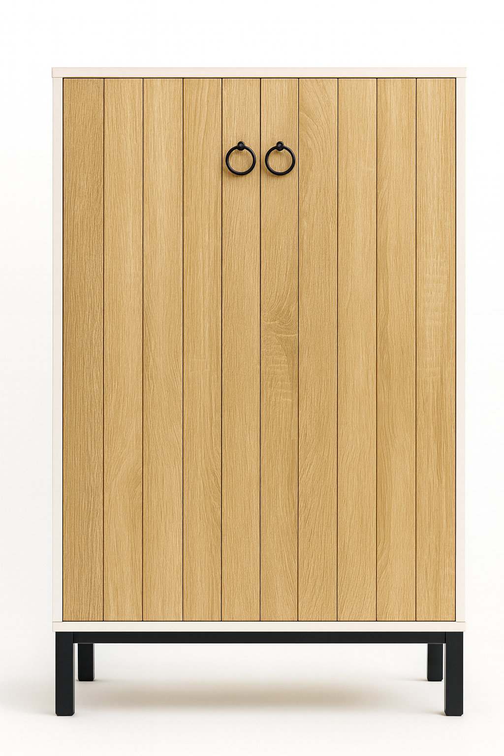 Straps shoe cabinet
