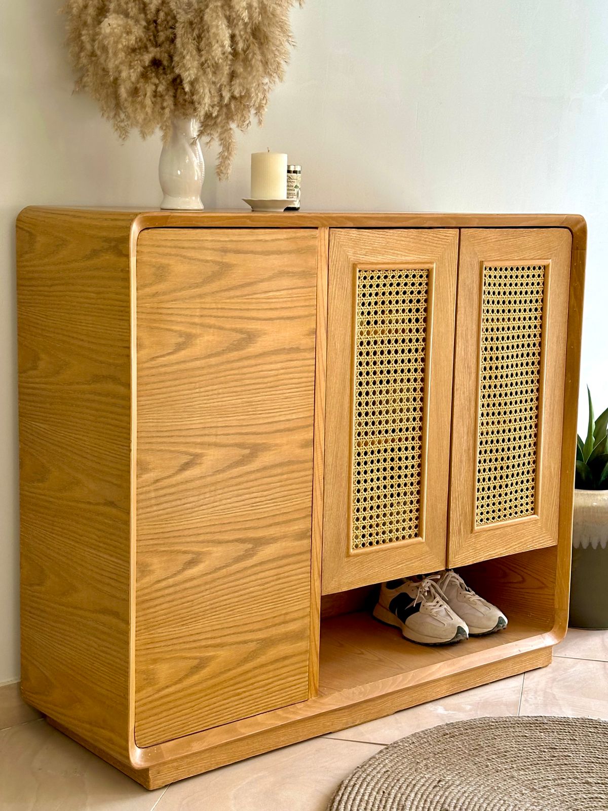 Rattan Shoe Storage from ANEEQ