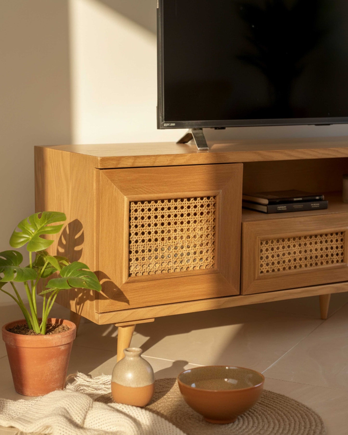 Rattan Tv Unite