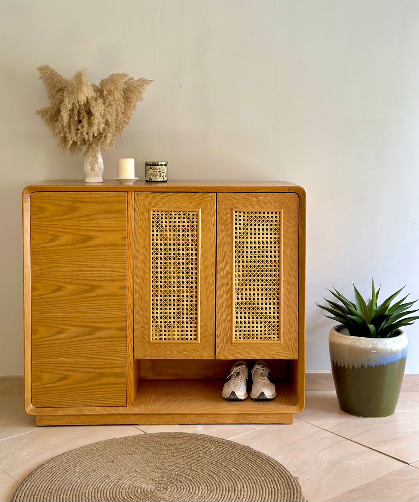 Rattan Shoe Storage from ANEEQ